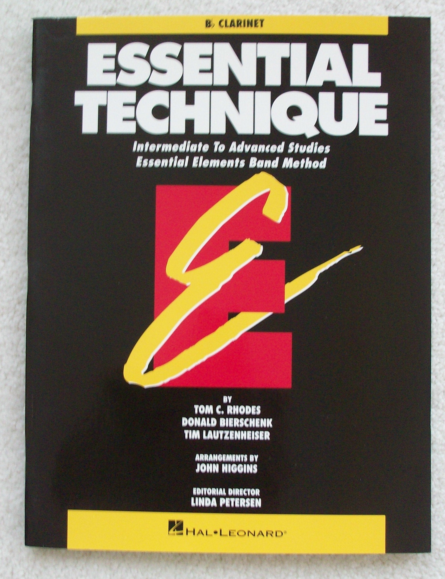 Essential Technique: Intermediate to Advanced Studies, Essential Elements Band Method,Bb Clarinet,Used