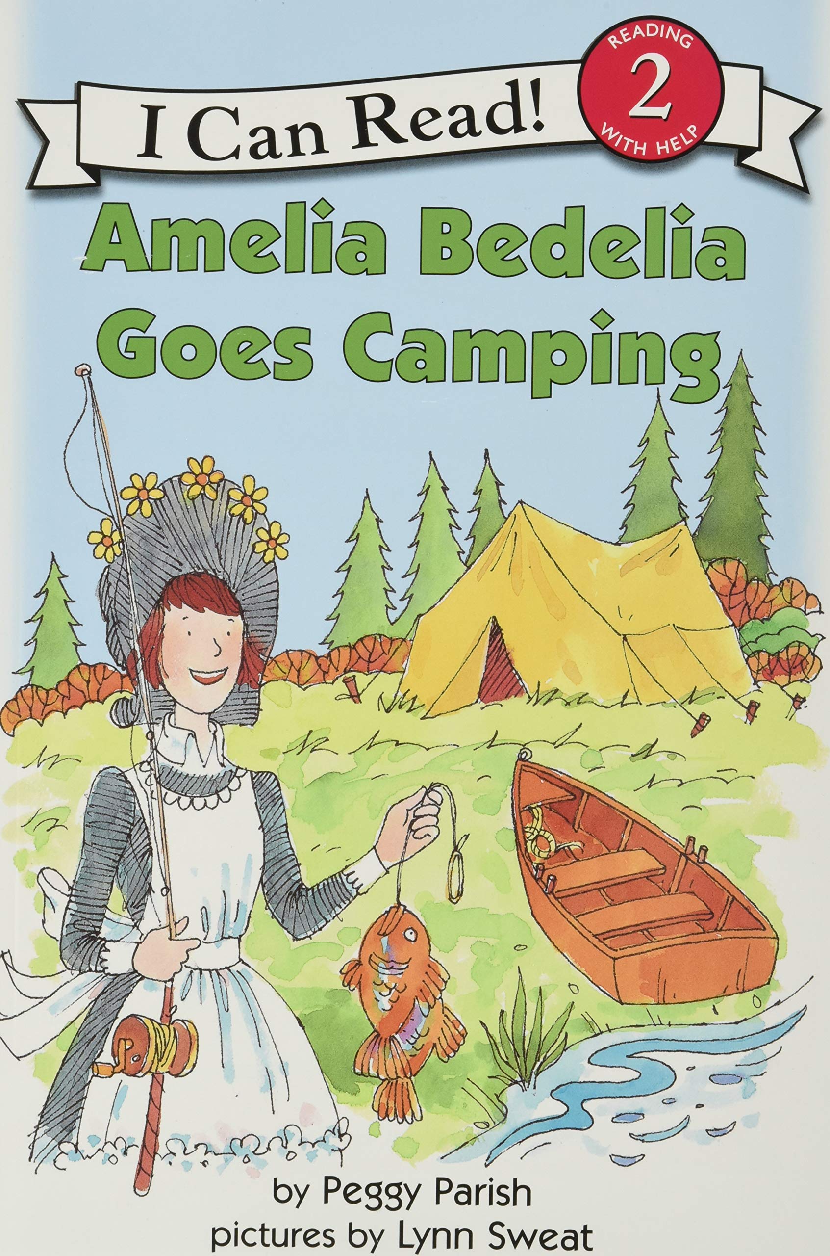 Amelia Bedelia Goes Camping (I Can Read Level 2)-used