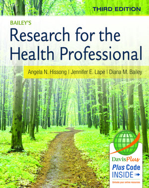 Bailey'S Research For The Health Professional,Used