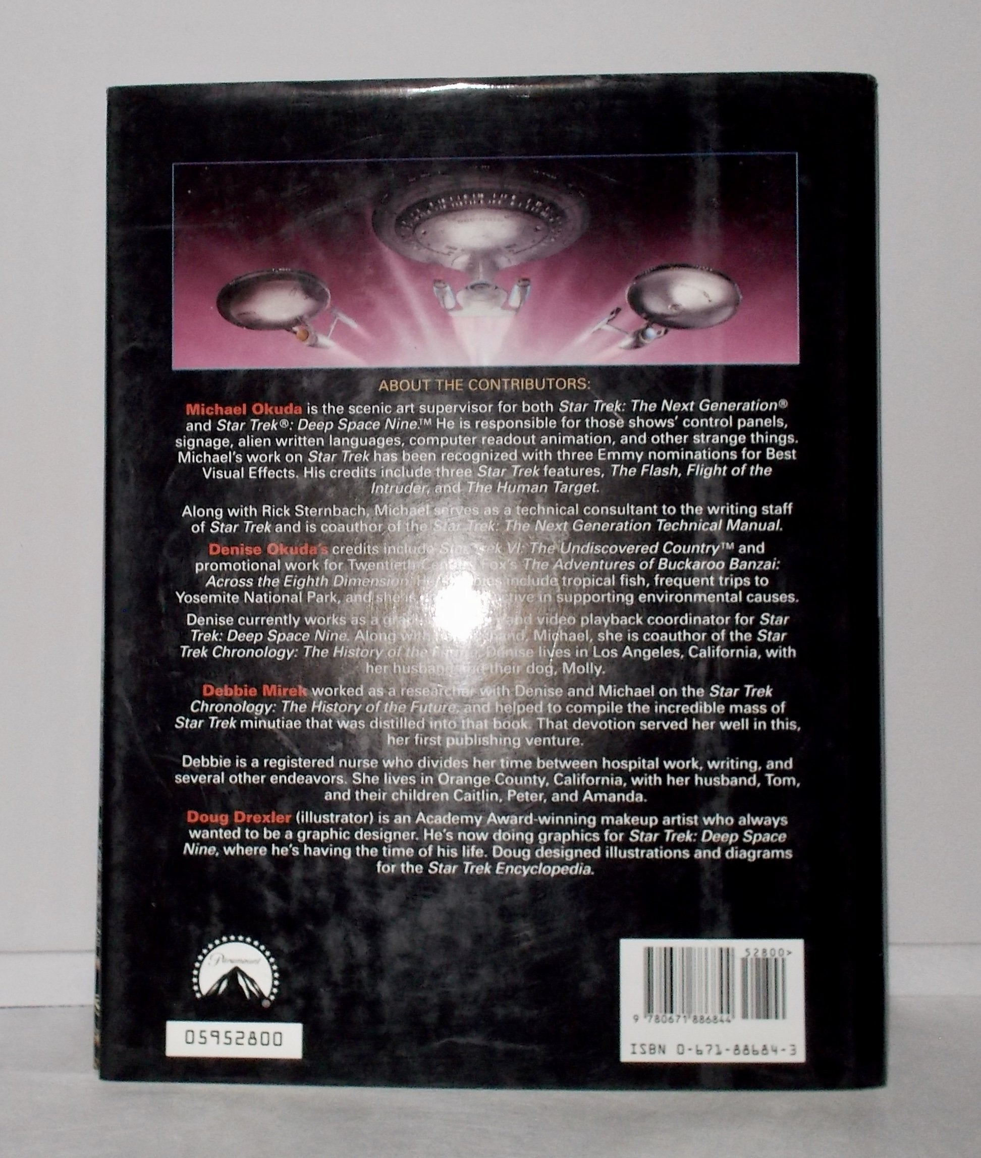 The Star Trek Encyclopedia : A Reference Guide To The Future,Used