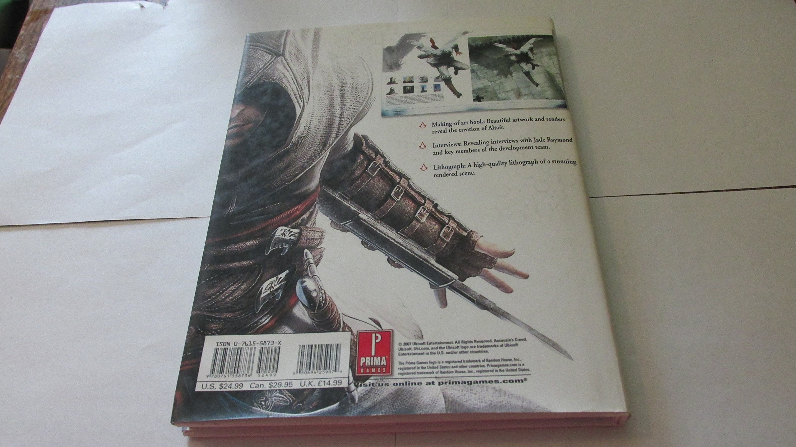 Assassin's Creed Limited Edition Art Book,Used