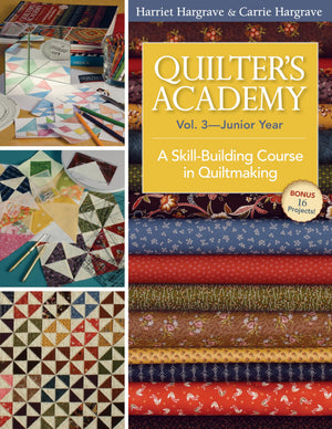 Quilter'S Academy Vol. 3  Junior Year: A Skillbuilding Course In Quiltmaking