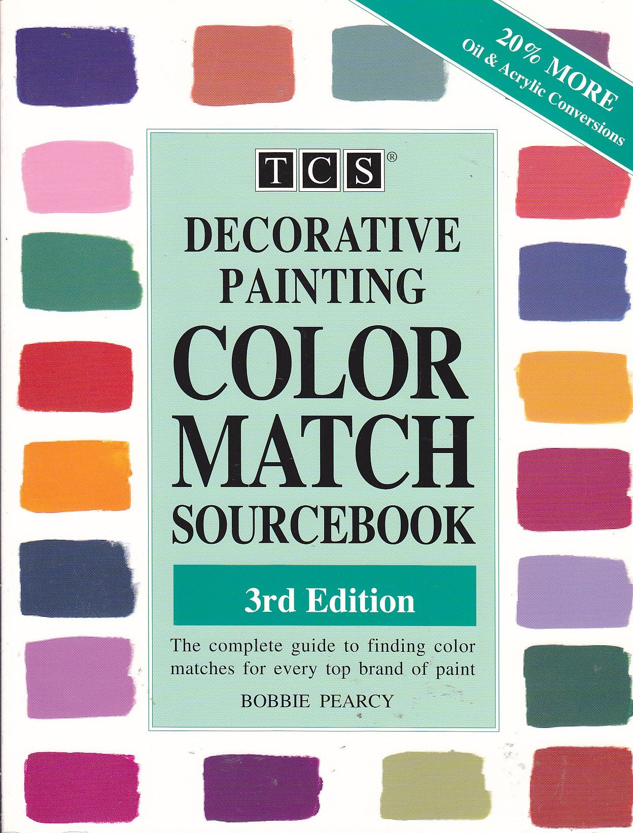 Decorative Painting Color Match Sourcebook: The Complete Guide to Finding Color Matches for Every Top Brand of Paint,Used