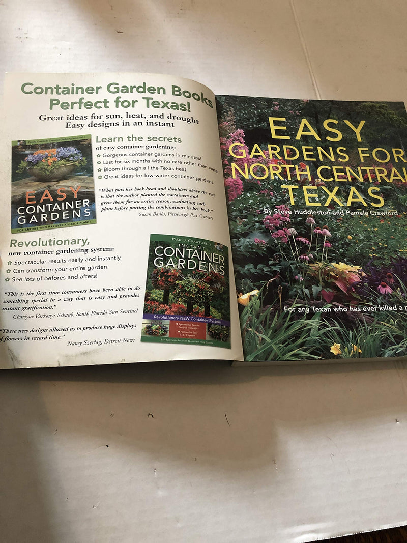 Easy Gardens for North Central Texas,Used
