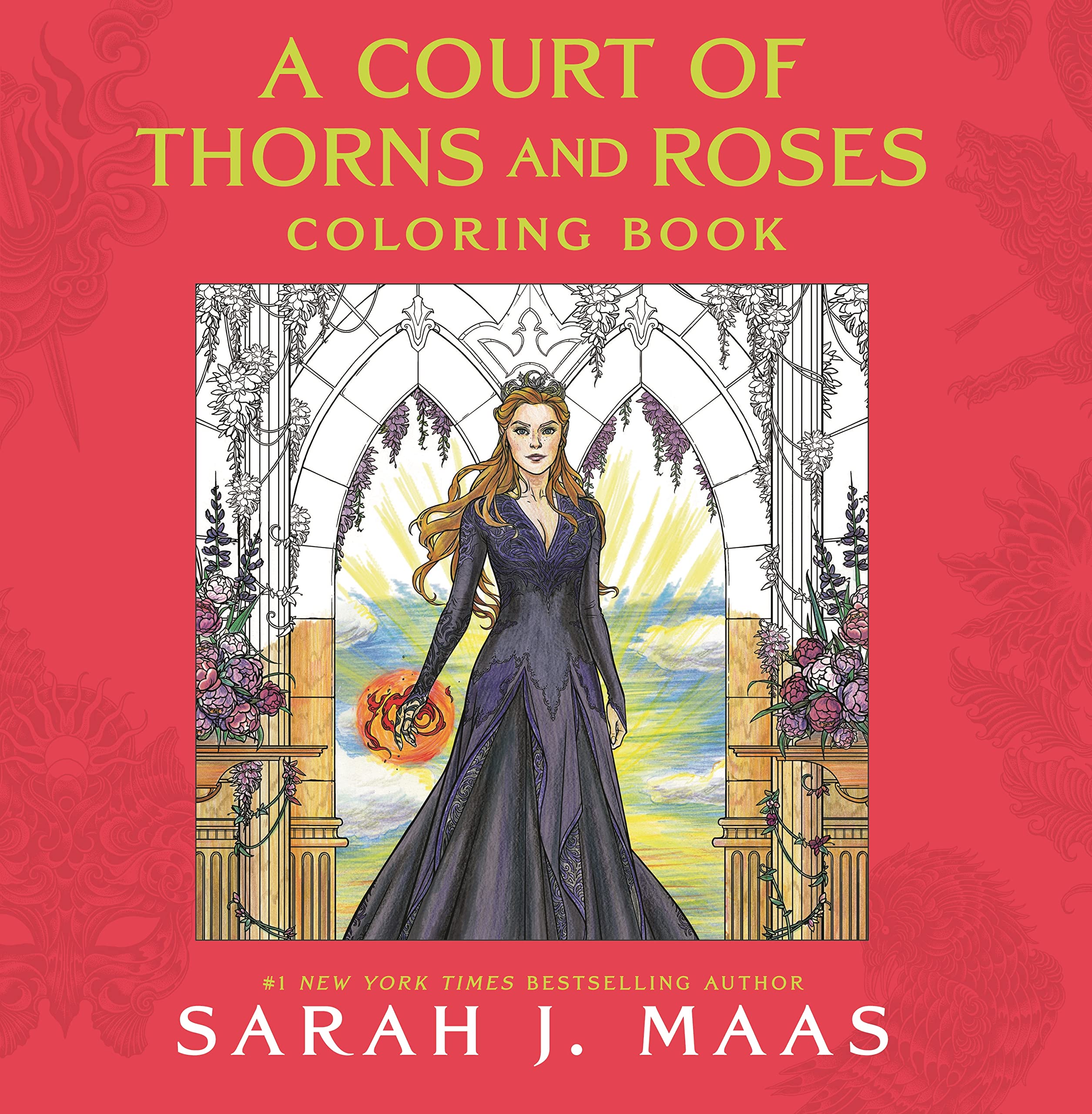 A Court Of Thorns And Roses Coloring Book