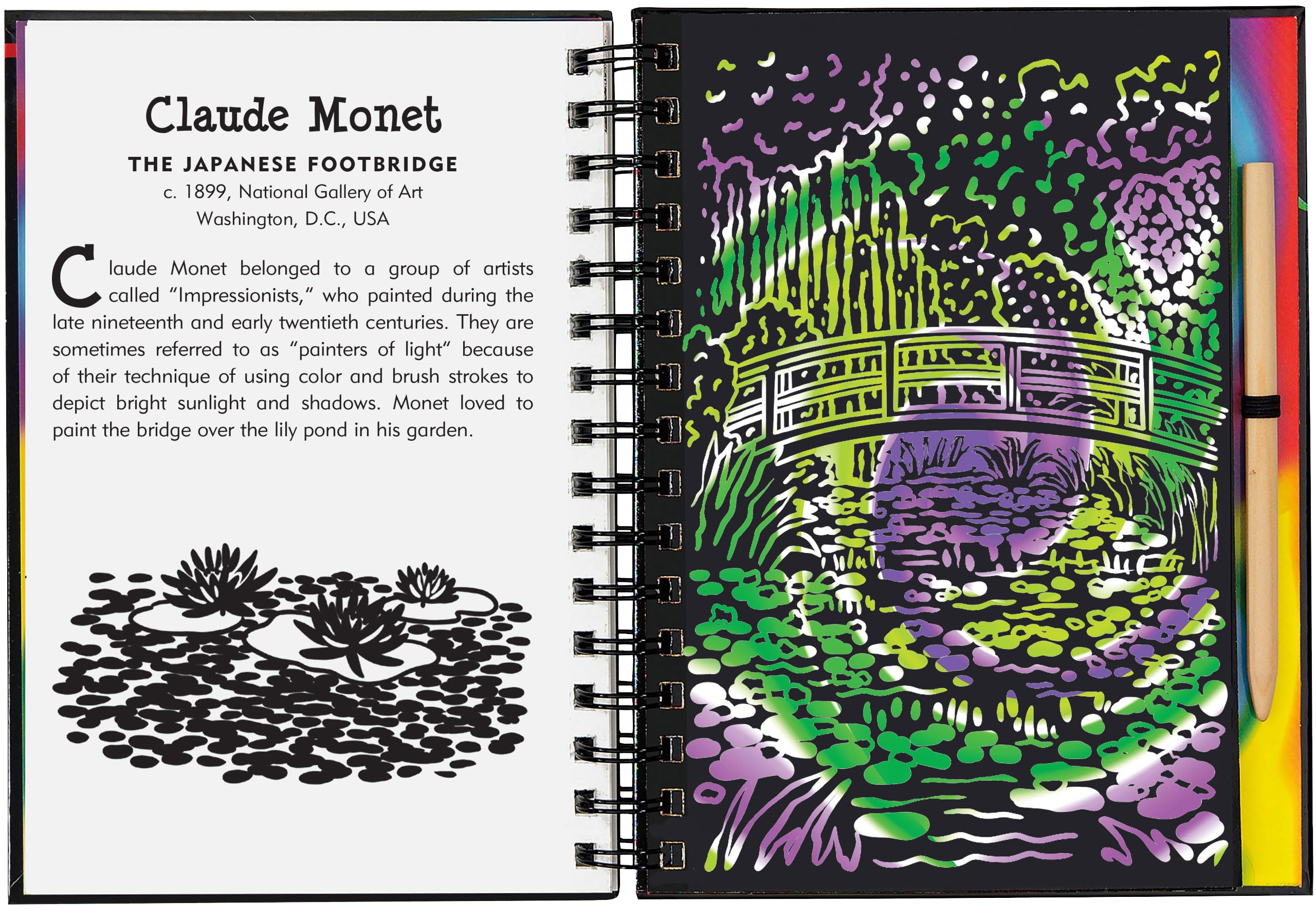 Scratch & Sketch Fine Art (Trace Along),Used