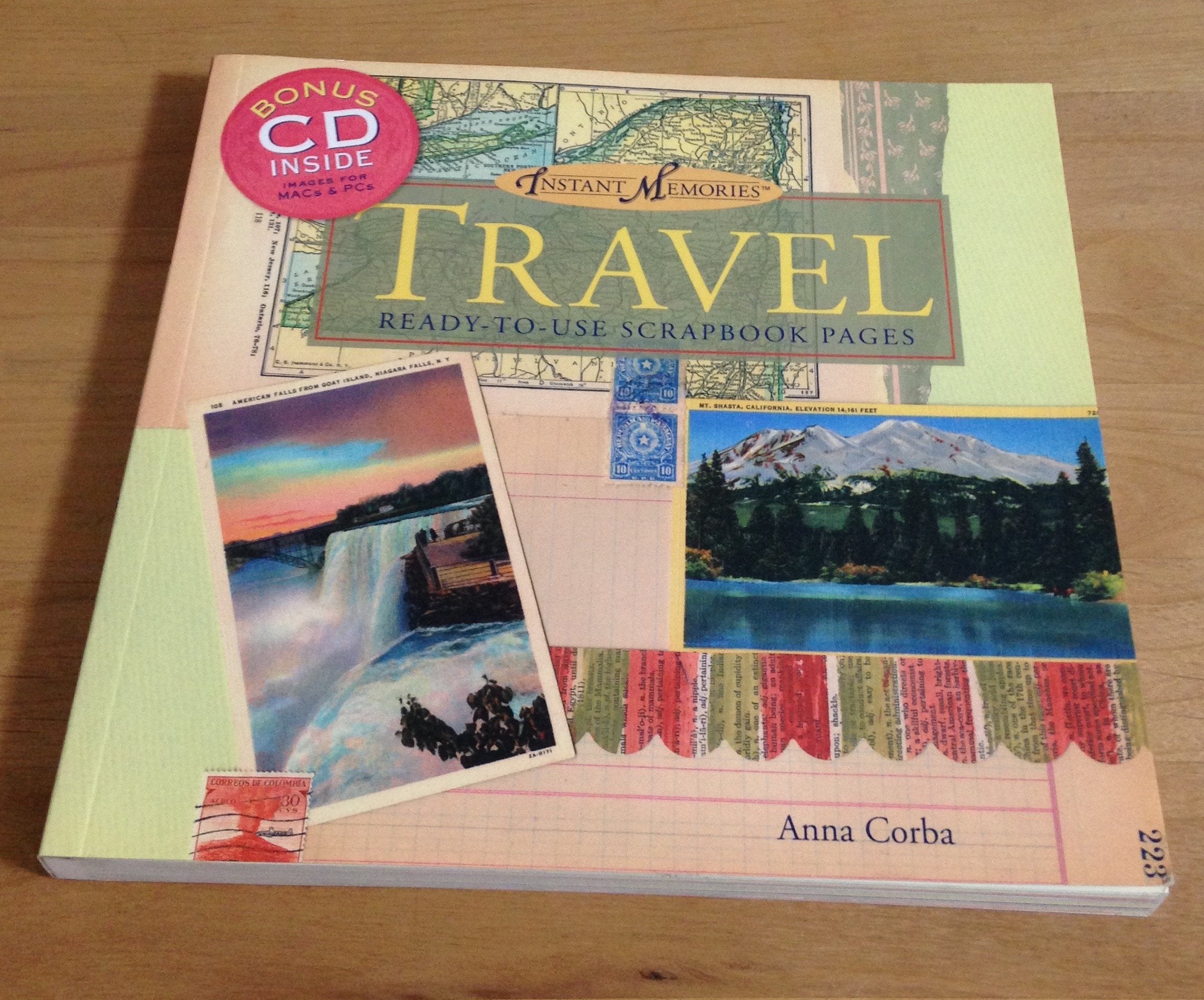 Instant Memories: Travel: ReadytoUse Scrapbook Pages,Used