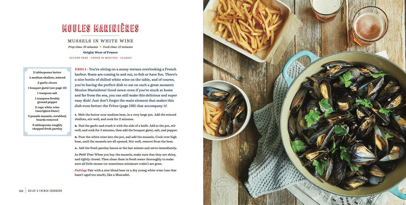 Voil!: The Effortless French Cookbook: Easy Recipes to Savor the Classic Tastes of France,Used