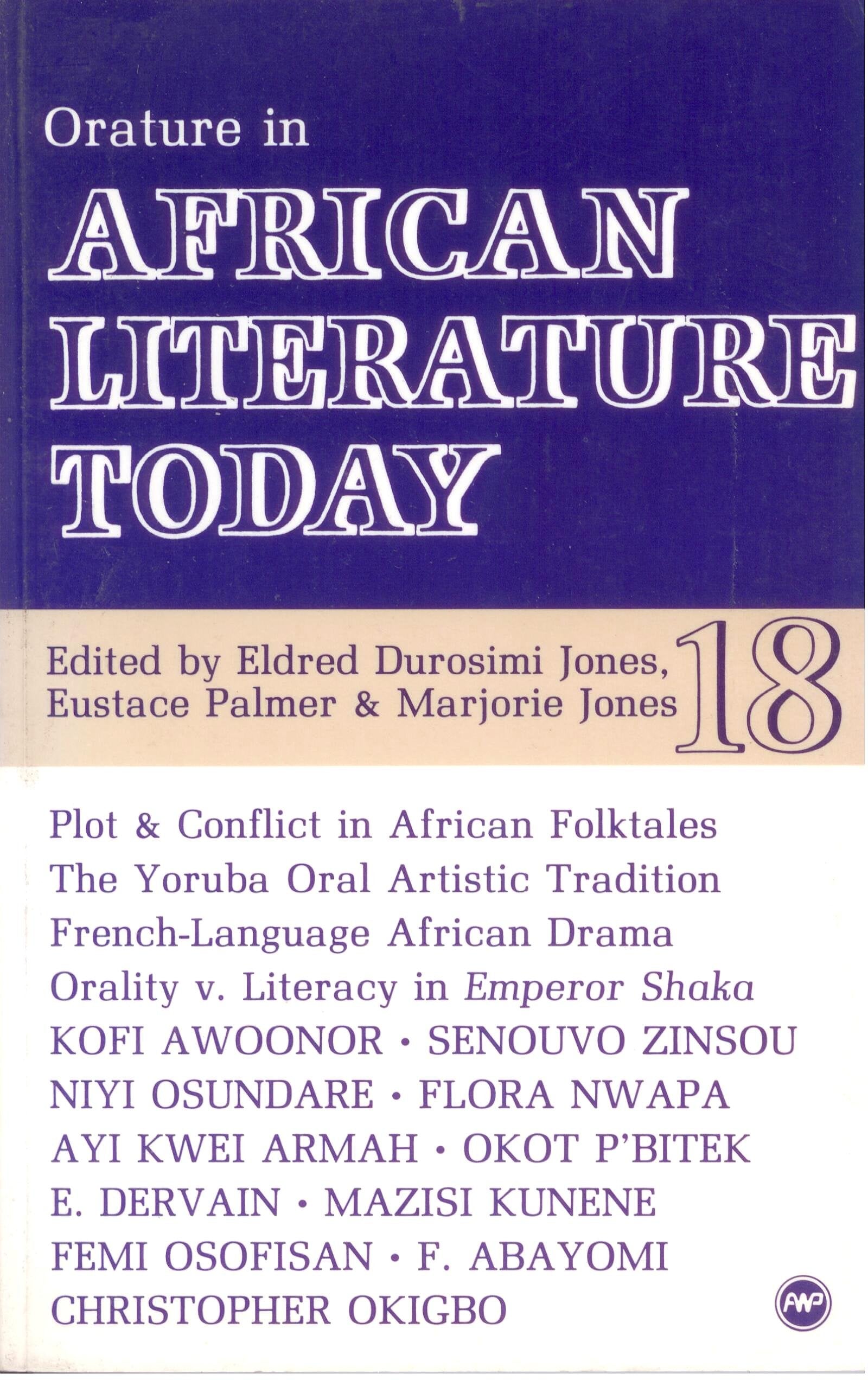 Orature in African Literature Today: A Review,Used