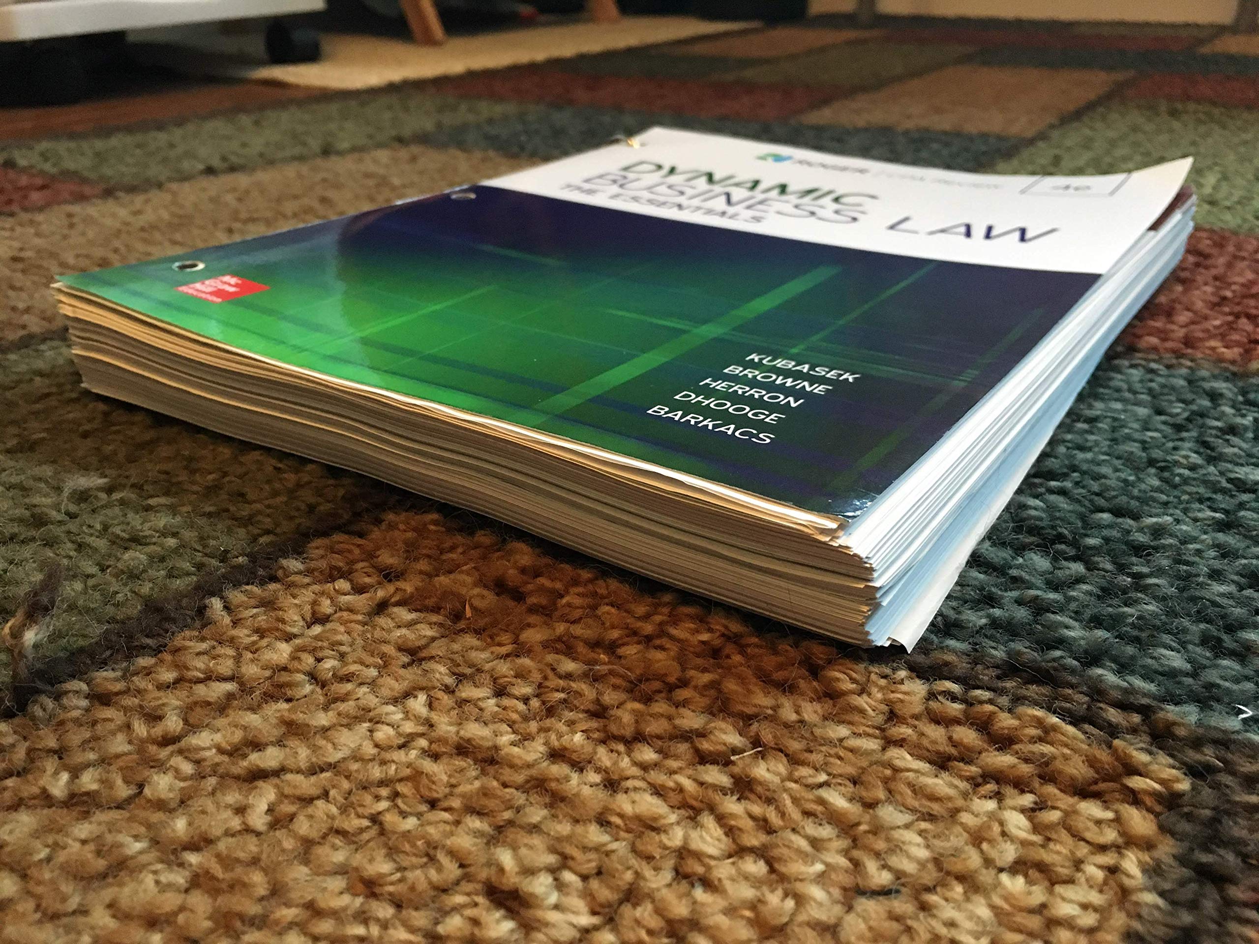 Dynamic Business Law: The Essentials,Used