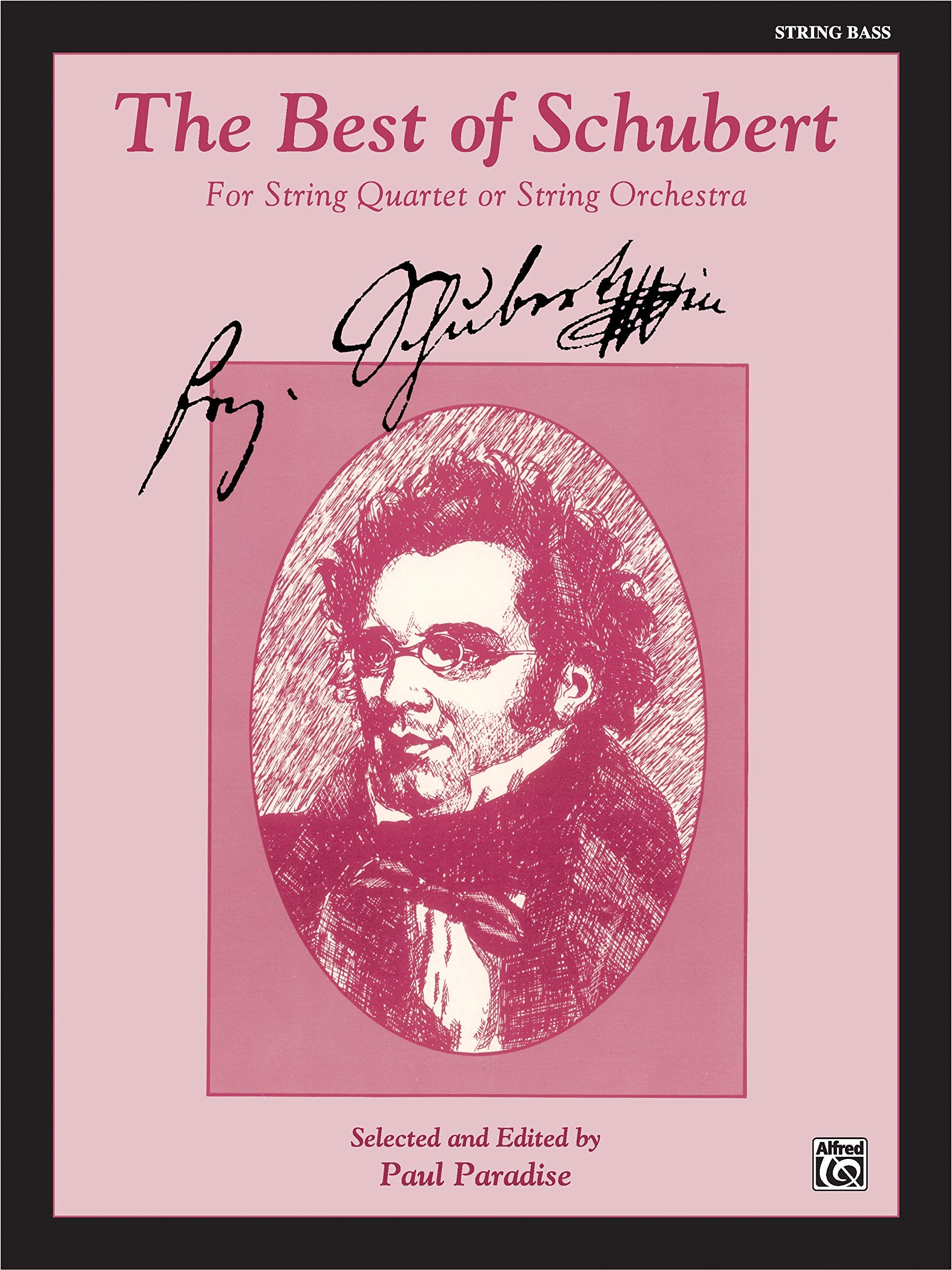 The Best of Schubert (For String Quartet or String Orchestra): String Bass,Used