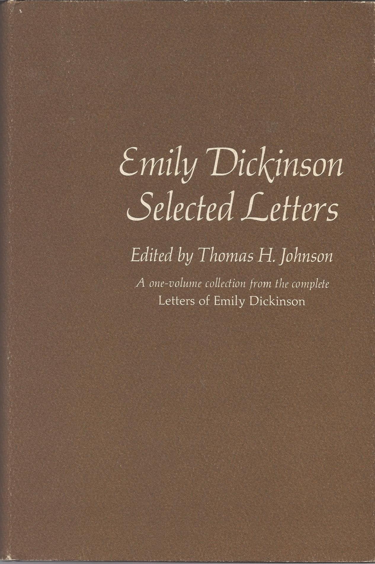 Emily Dickinson Selected Letters,Used
