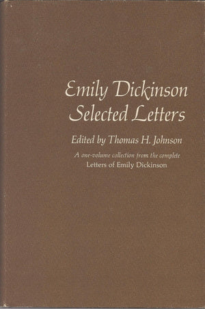 Emily Dickinson Selected Letters,Used
