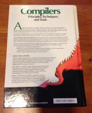 Compilers: Principles, Techniques, and Tools,Used