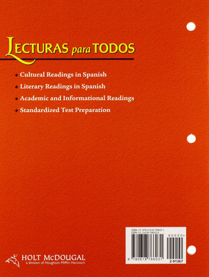 Lecturas Para Todos (Student) (-new,New