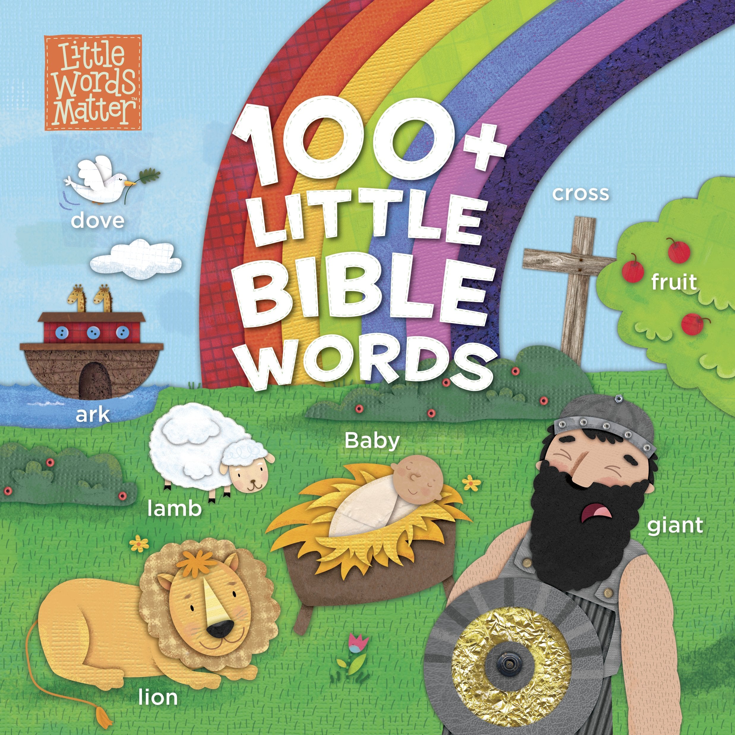 100+ Little Bible Words (padded board book) (Little Words Matter),Used