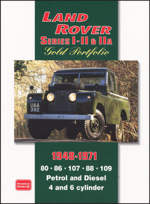 Land Rover Series I, II, IIA 19481971 Gold Portfolio,Used