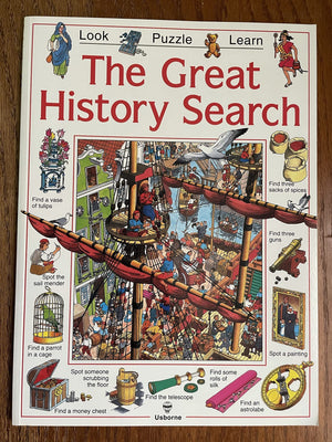 The Great History Search (Look, Puzzle, Learn Series),Used