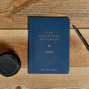 CSB Scripture Notebook, Daniel, Black Letter, SingleColumn, Notetaking, Journaling Space, Sermon Series, Personal Study, Concis,Used
