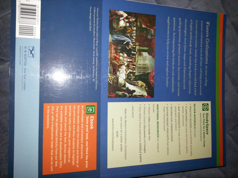 Western Civilizations: Their History and Their Culture (Brief Third Edition) (Vol. OneVolume),Used