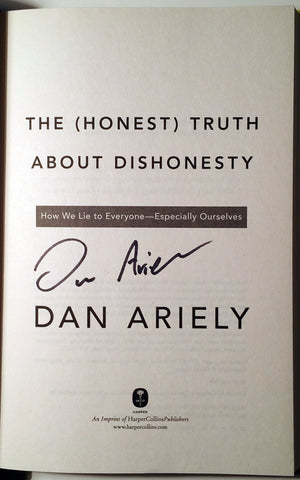 The (Honest) Truth About Dishonesty: How We Lie To Everyoneespecially Ourselves,Used