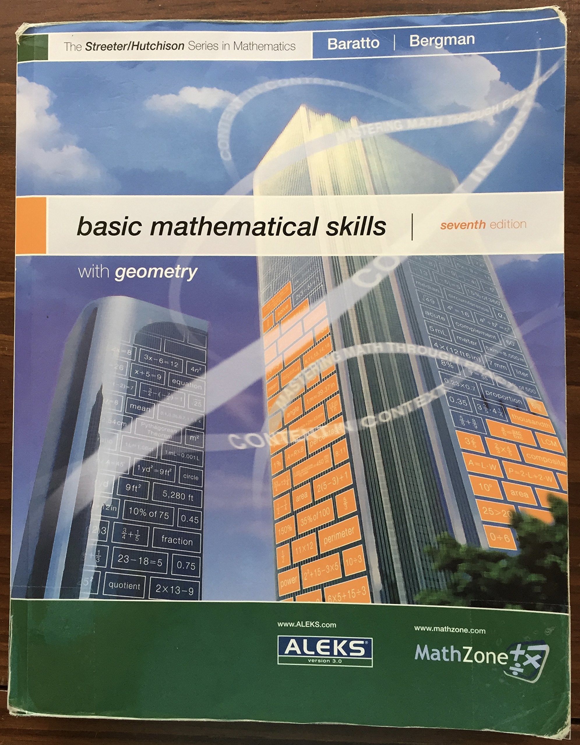 Basic Mathematical Skills With Geometry,Used
