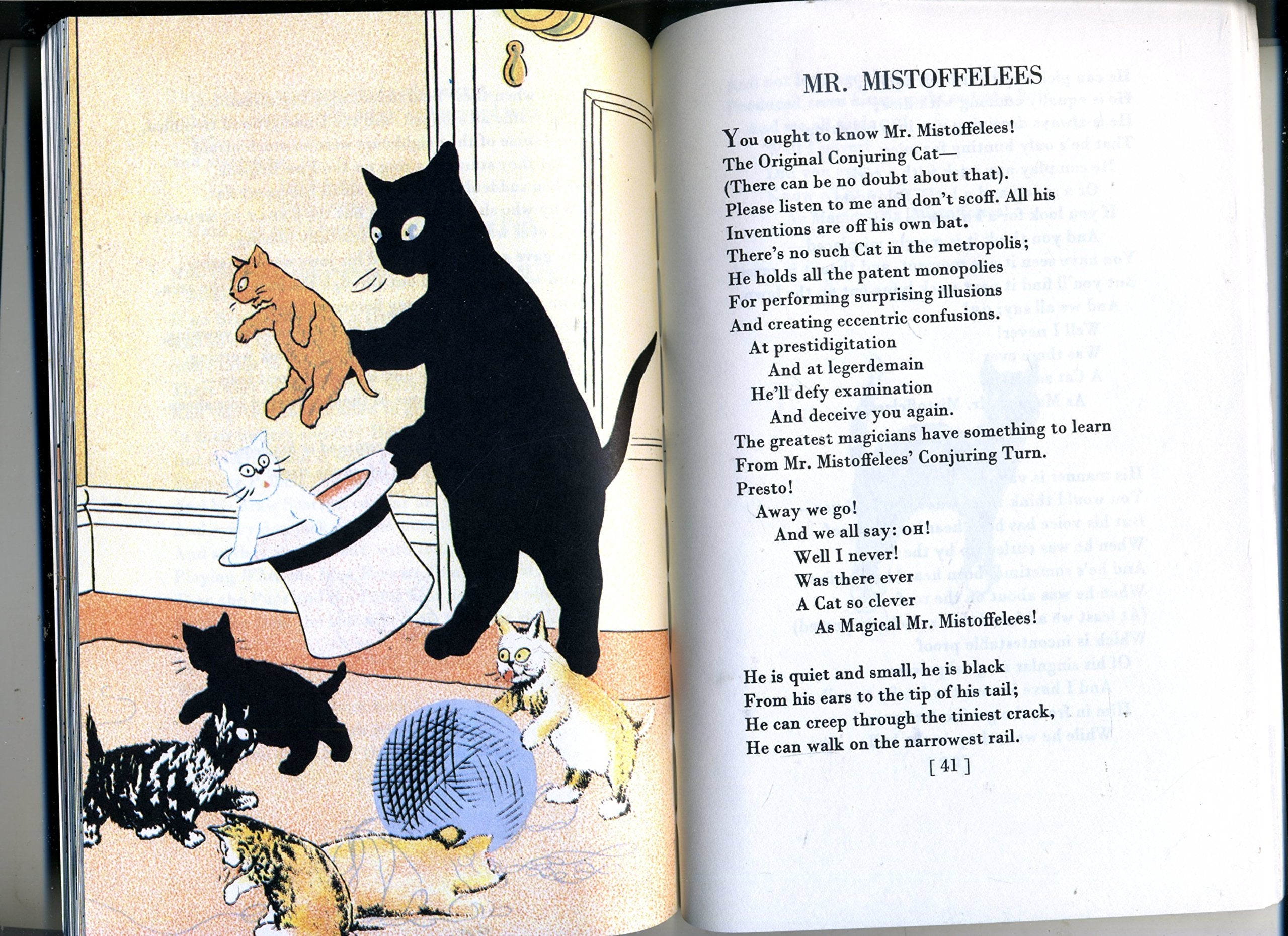 The Illustrated Old Possum: Old Possum's Book of Practical Cats,Used