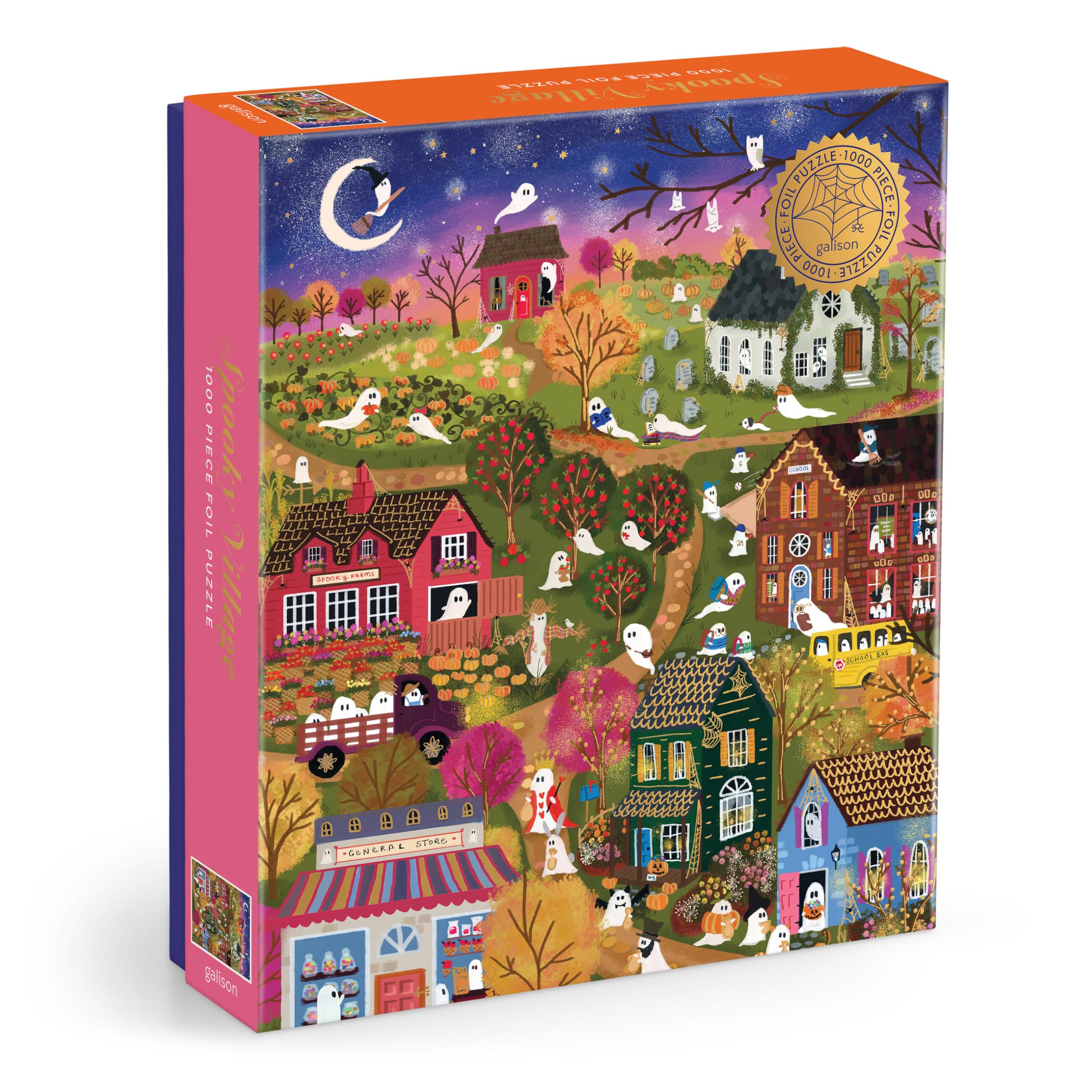 Joy Laforme Spooky Village 1000Pc Foil