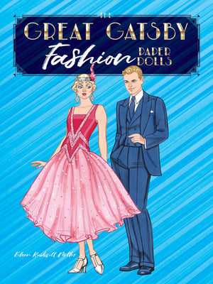 The Great Gatsby Fashion Paper Dolls,Used