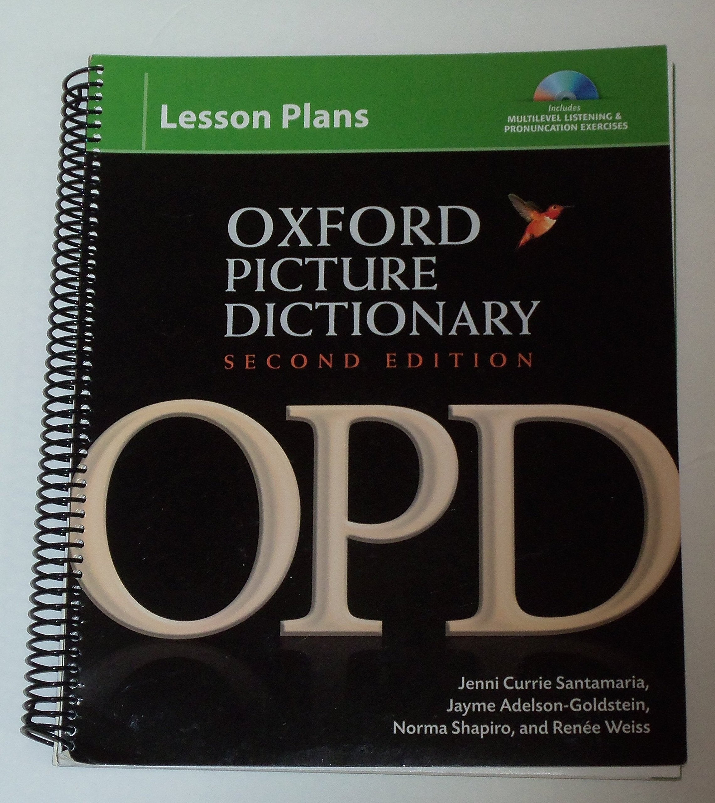 Oxford Picture Dictionary Lesson Plans for Multilevel Listening & Pronunciation Exercises, 2nd Edition (Book & 3 Cds),Used