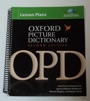 Oxford Picture Dictionary Lesson Plans for Multilevel Listening & Pronunciation Exercises, 2nd Edition (Book & 3 Cds),Used
