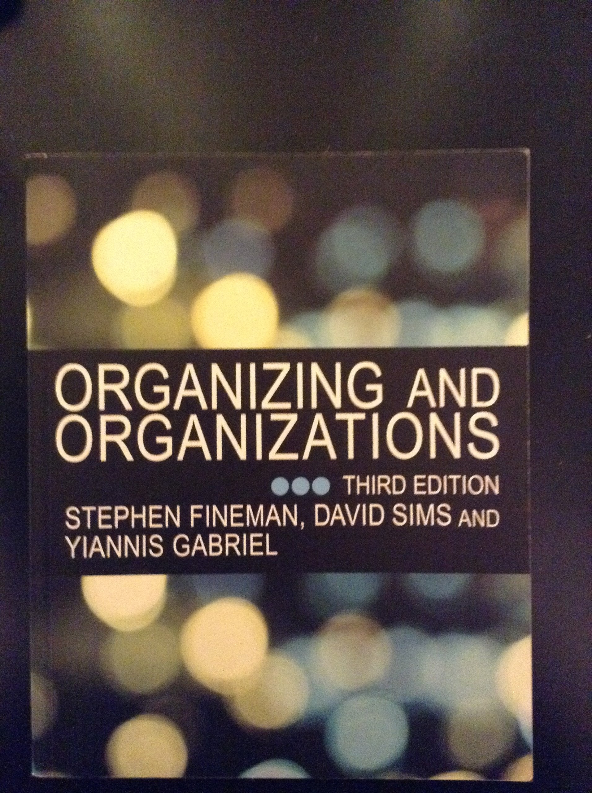 Organizing and Organizations,Used
