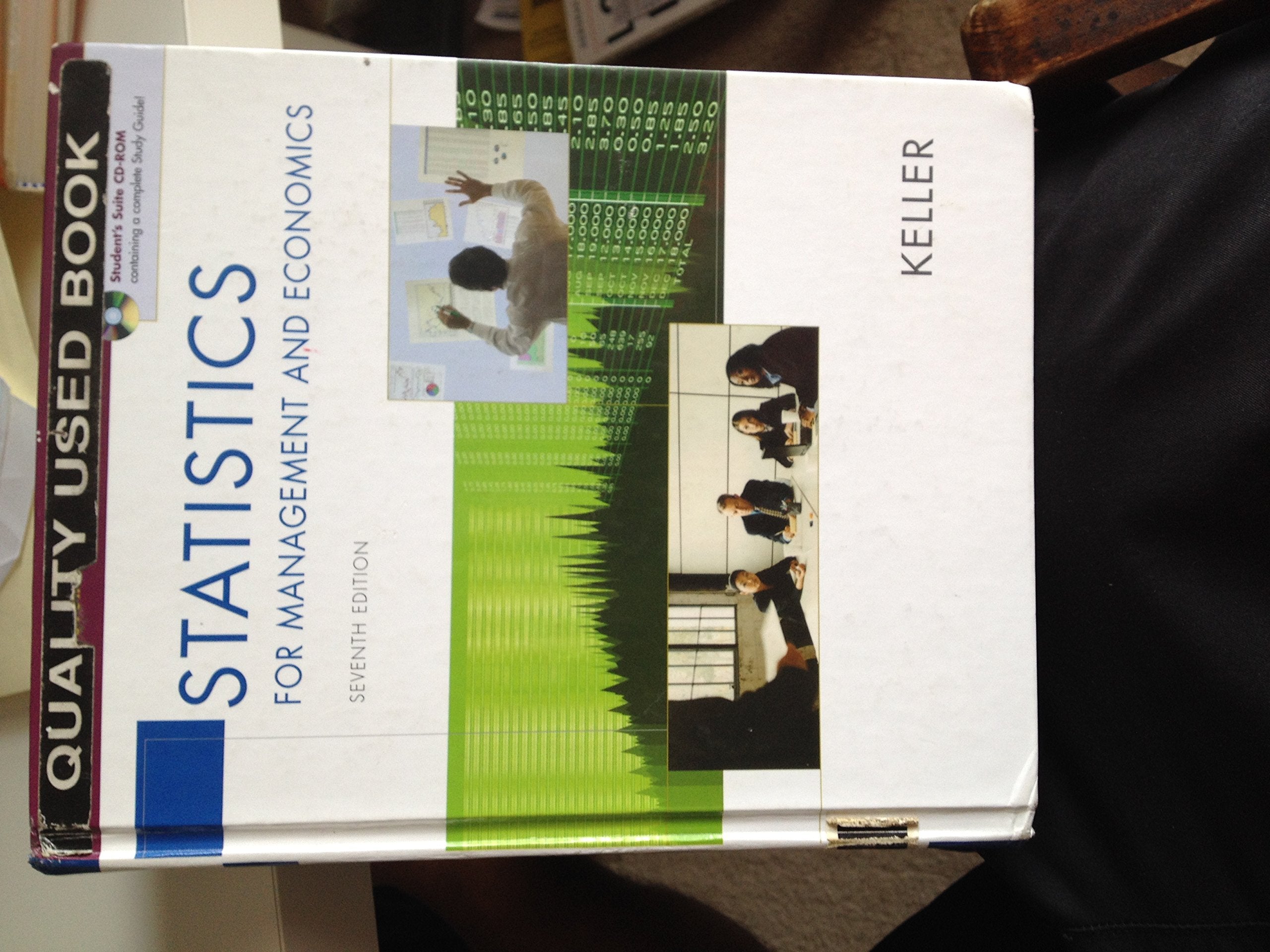 Statistics For Management And Economics (With Cdrom And Infotrac) (Available Titles Cengagenow)-used
