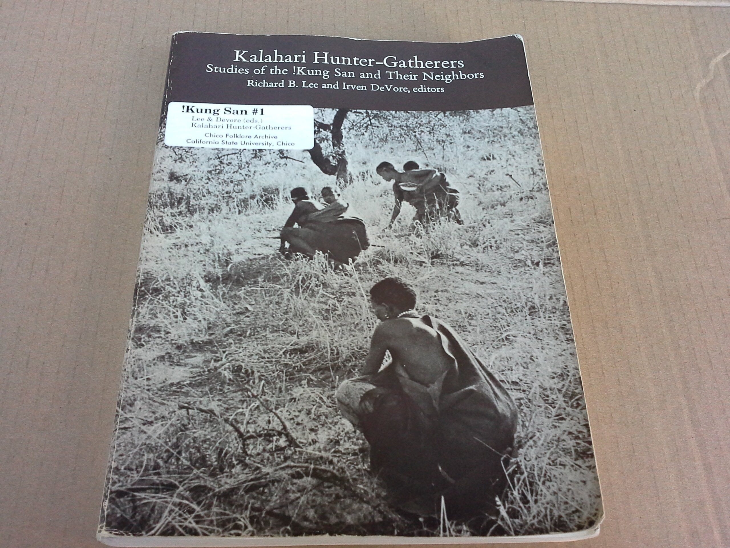 Kalahari Huntergatherers: Studies Of The !Kung San And Their Neighbors