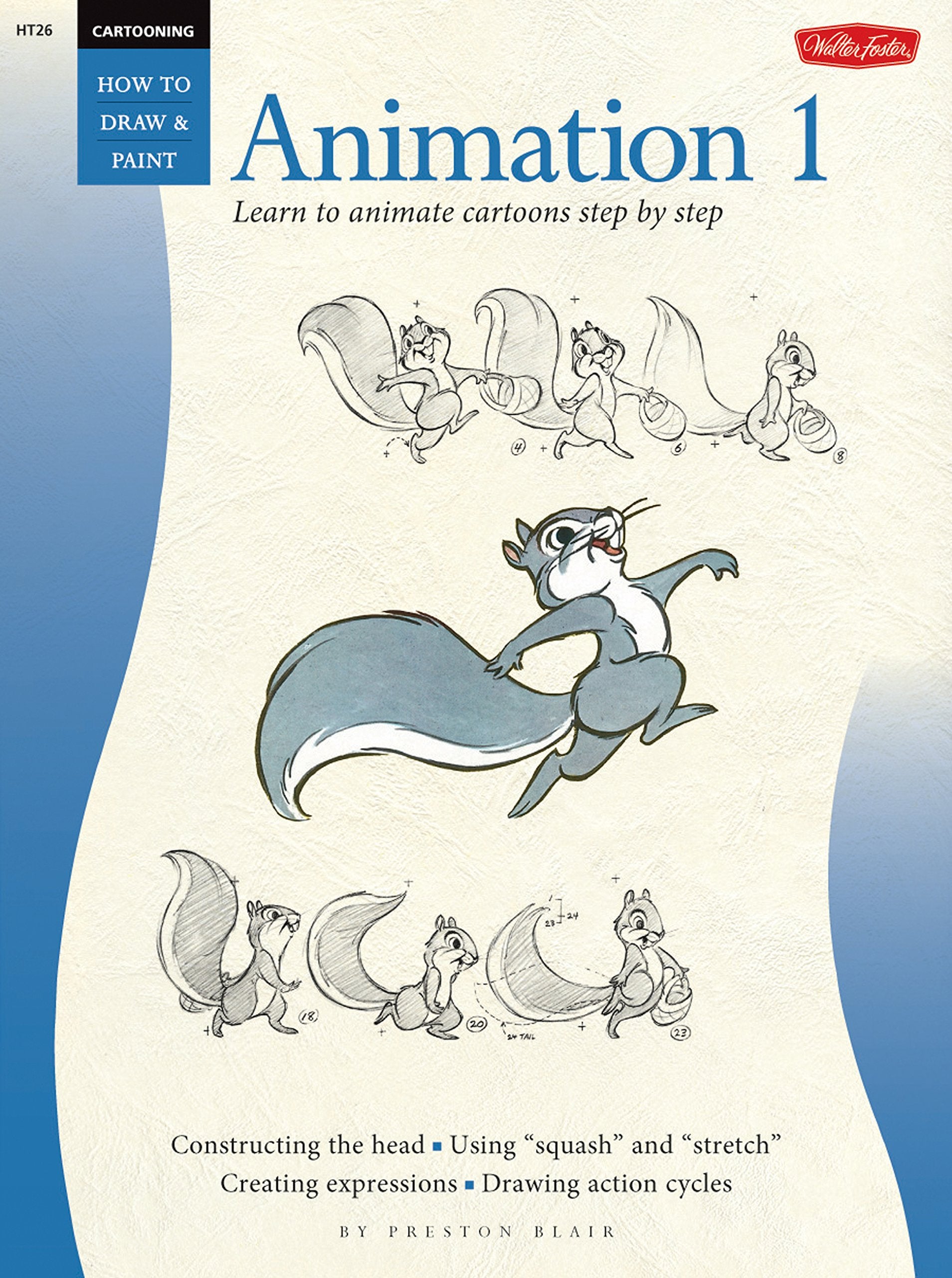 Animation 1: Learn to Animate Cartoons Step by Step (Cartooning, Book 1),Used