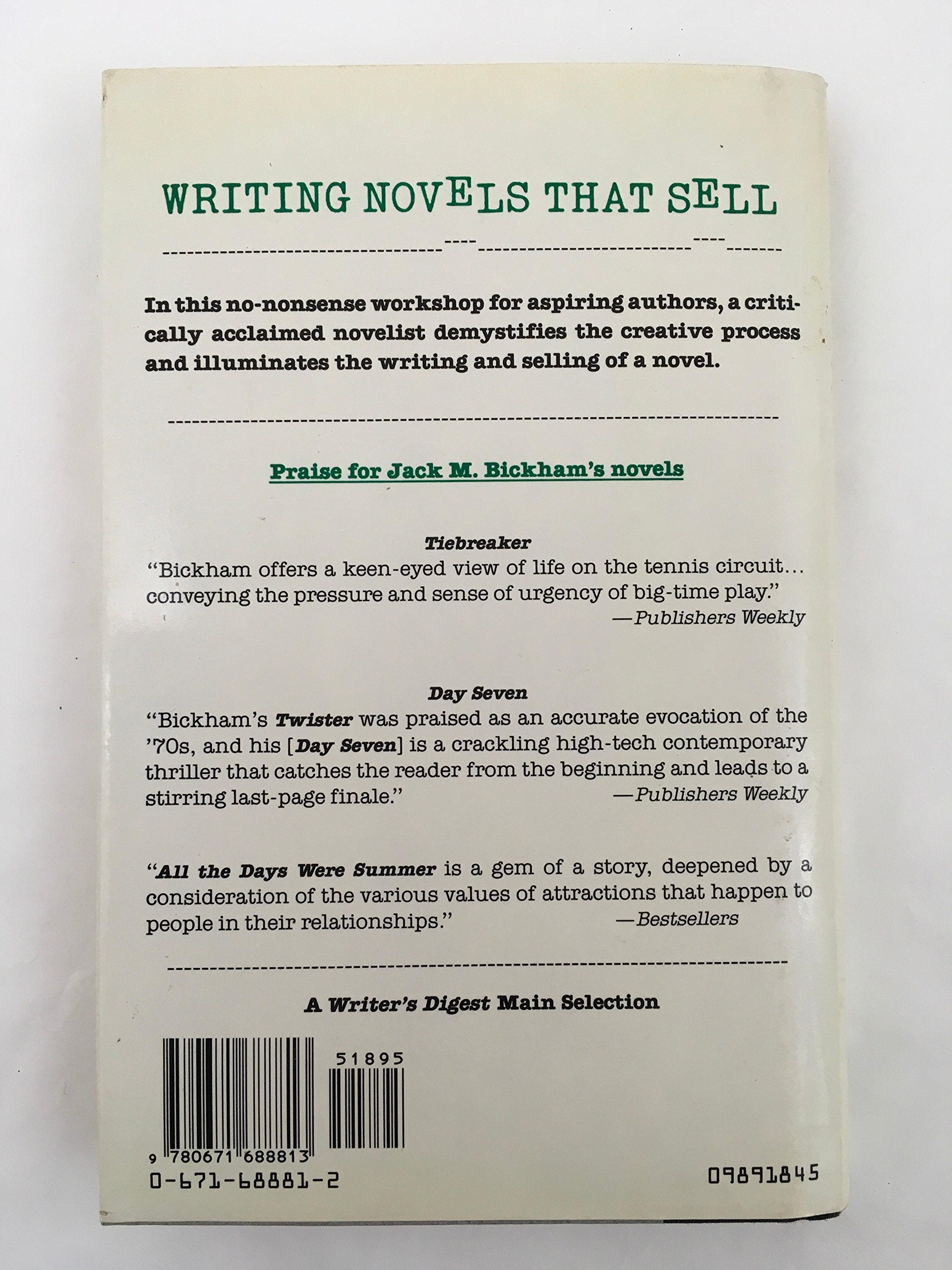 Writing novels that sell,Used