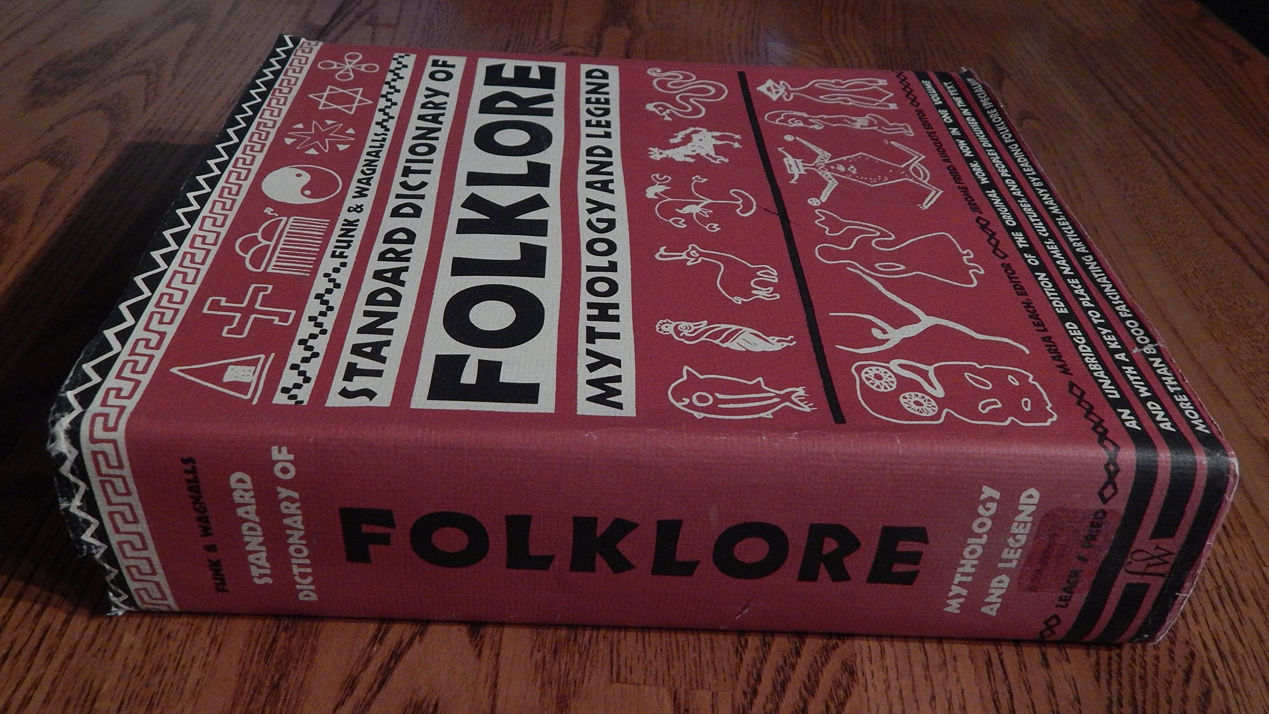 Funk & Wagnalls Standard Dictionary Of Folklore, Mythology And Legend,Used