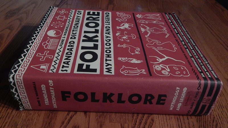 Funk & Wagnalls Standard Dictionary Of Folklore, Mythology And Legend,Used