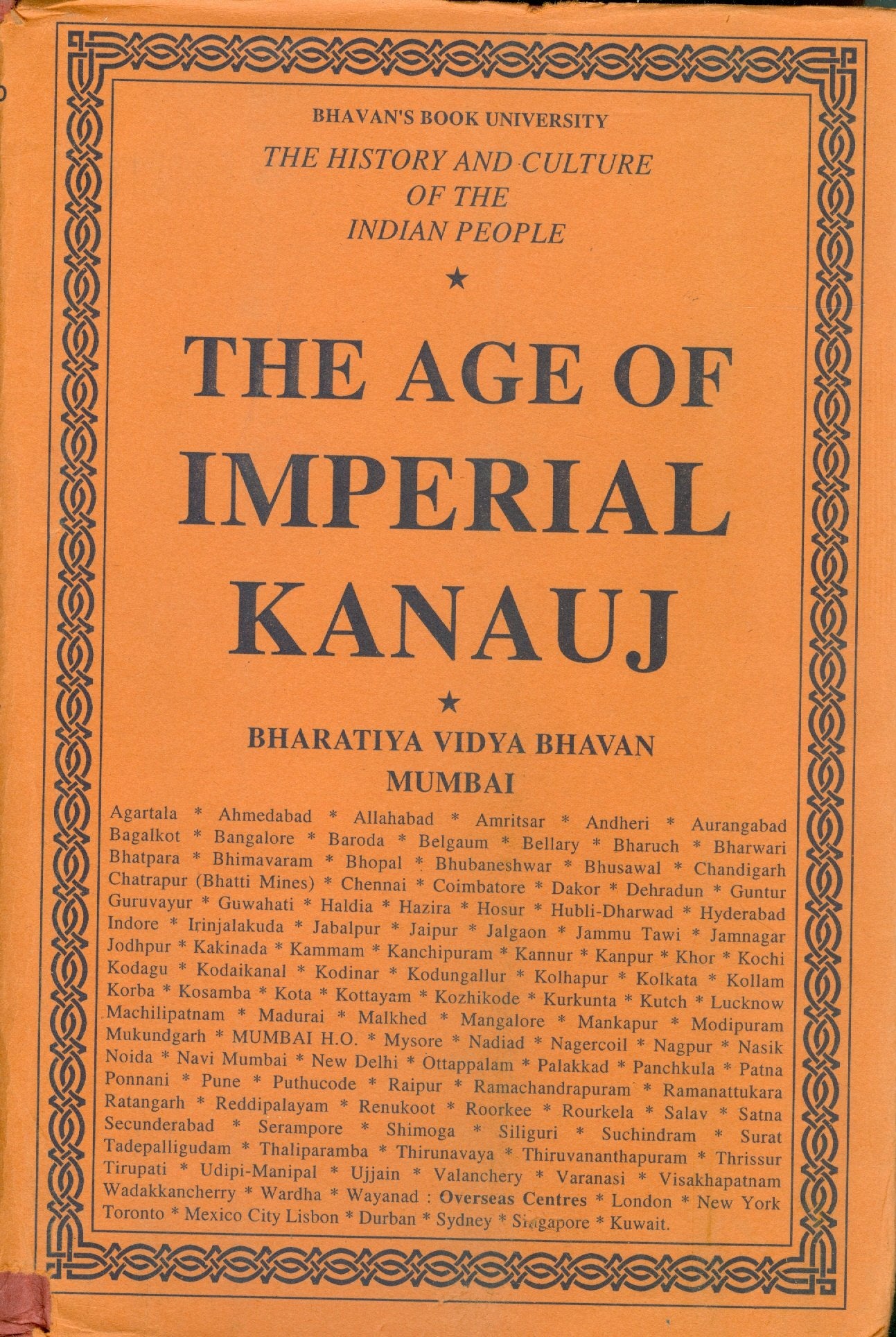 The Age Of Imperial Kanauj Vol 4
