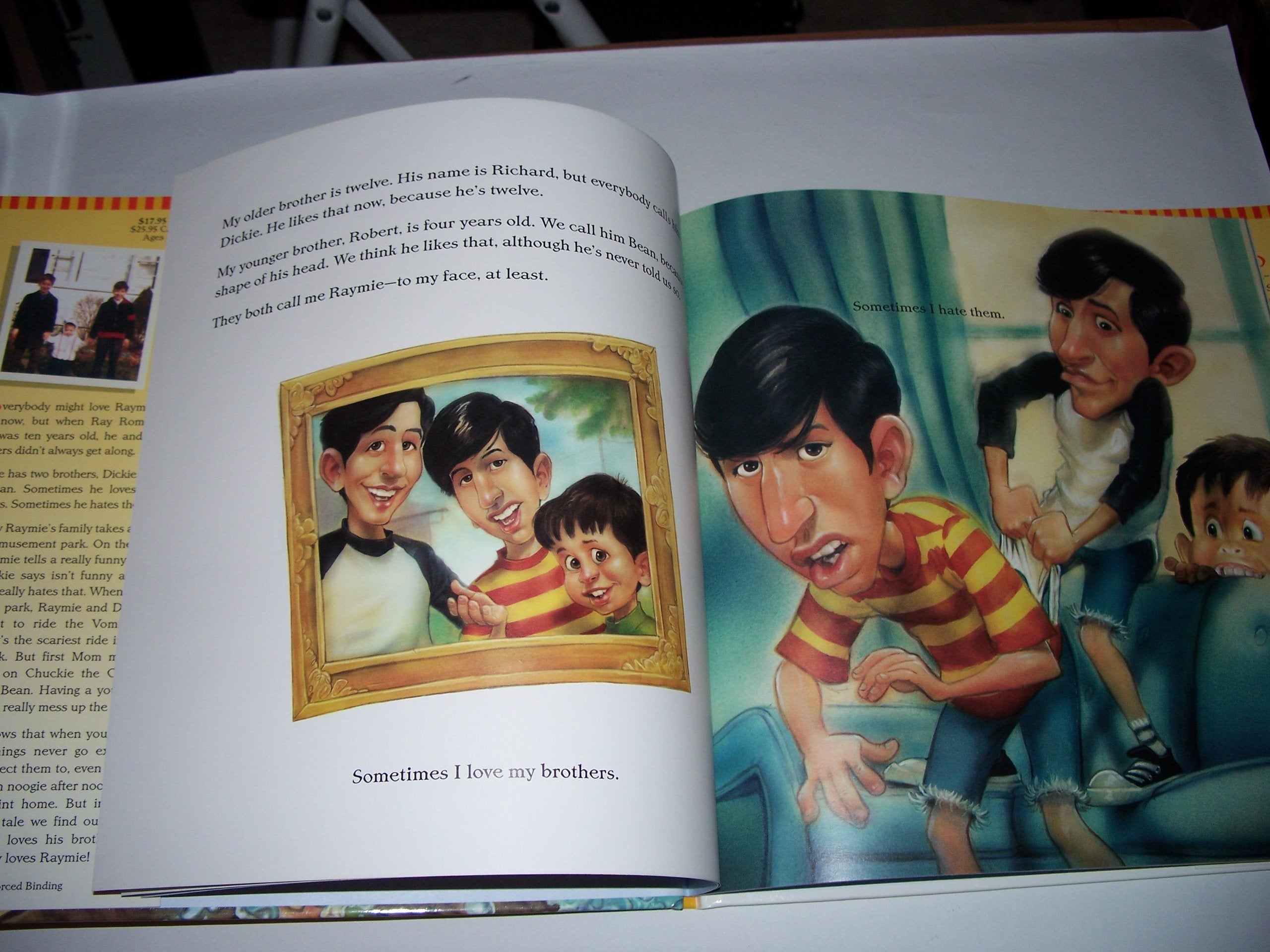 Raymie, Dickie, and the Bean: Why I Love and Hate My Brothers (Book and CD),Used