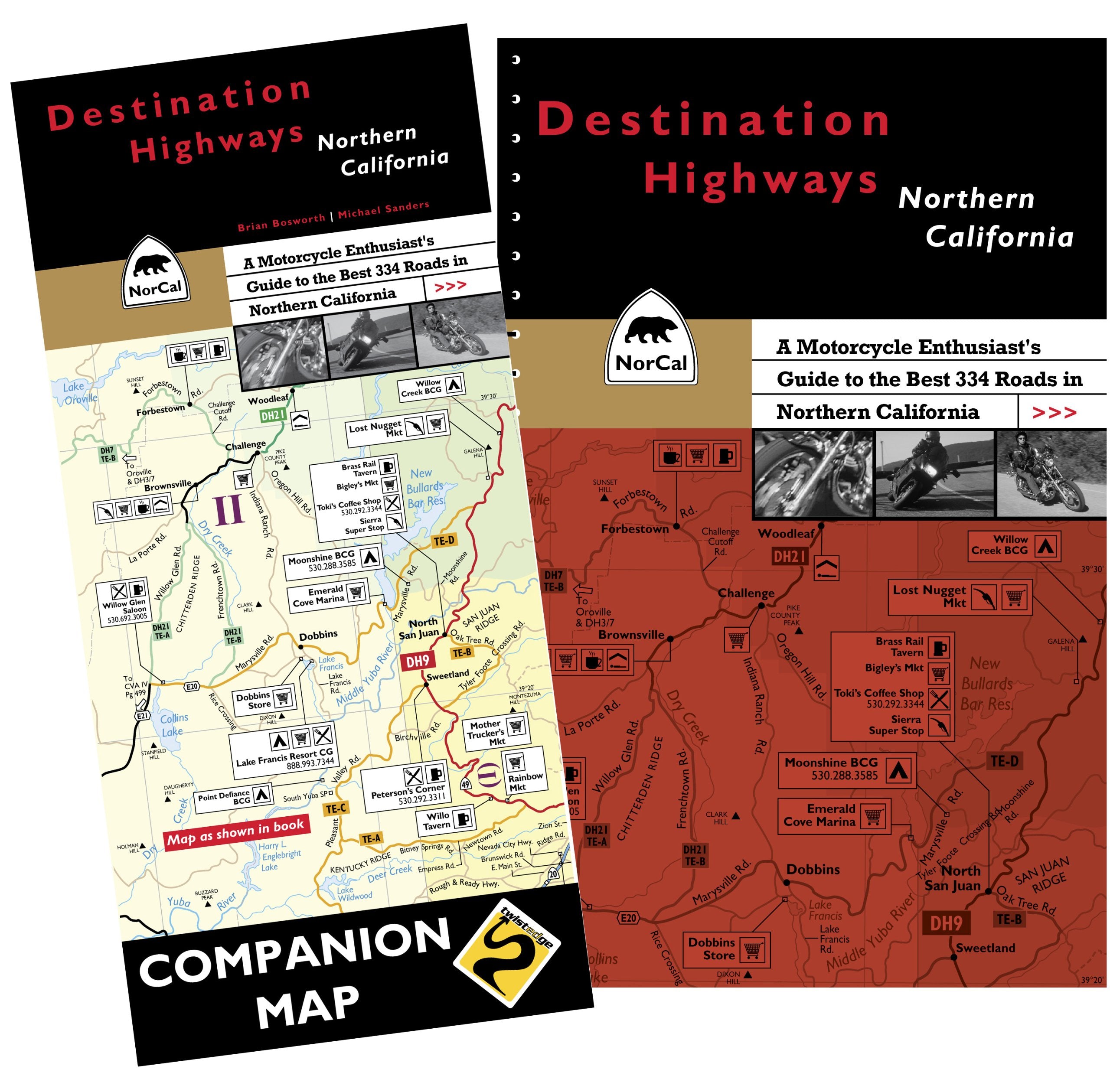Destination Highways Northern California: A Motorcycle Enthusiast's Guide to the Best 334 Roads in Northern California,Used