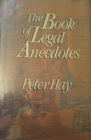 The Book of Legal Anecdotes,Used