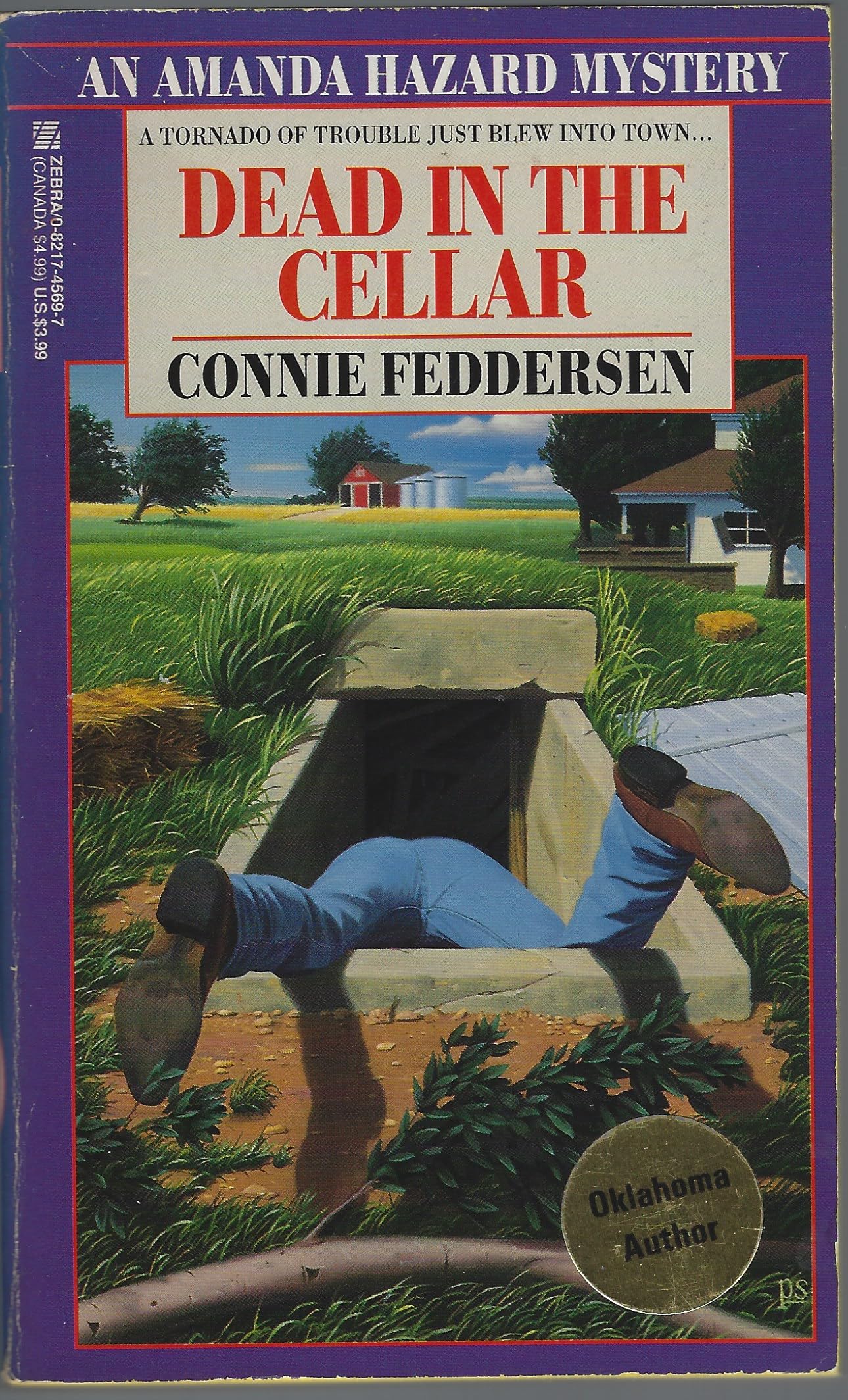 Dead in the Cellar (An Amanda Hazard Mystery),Used