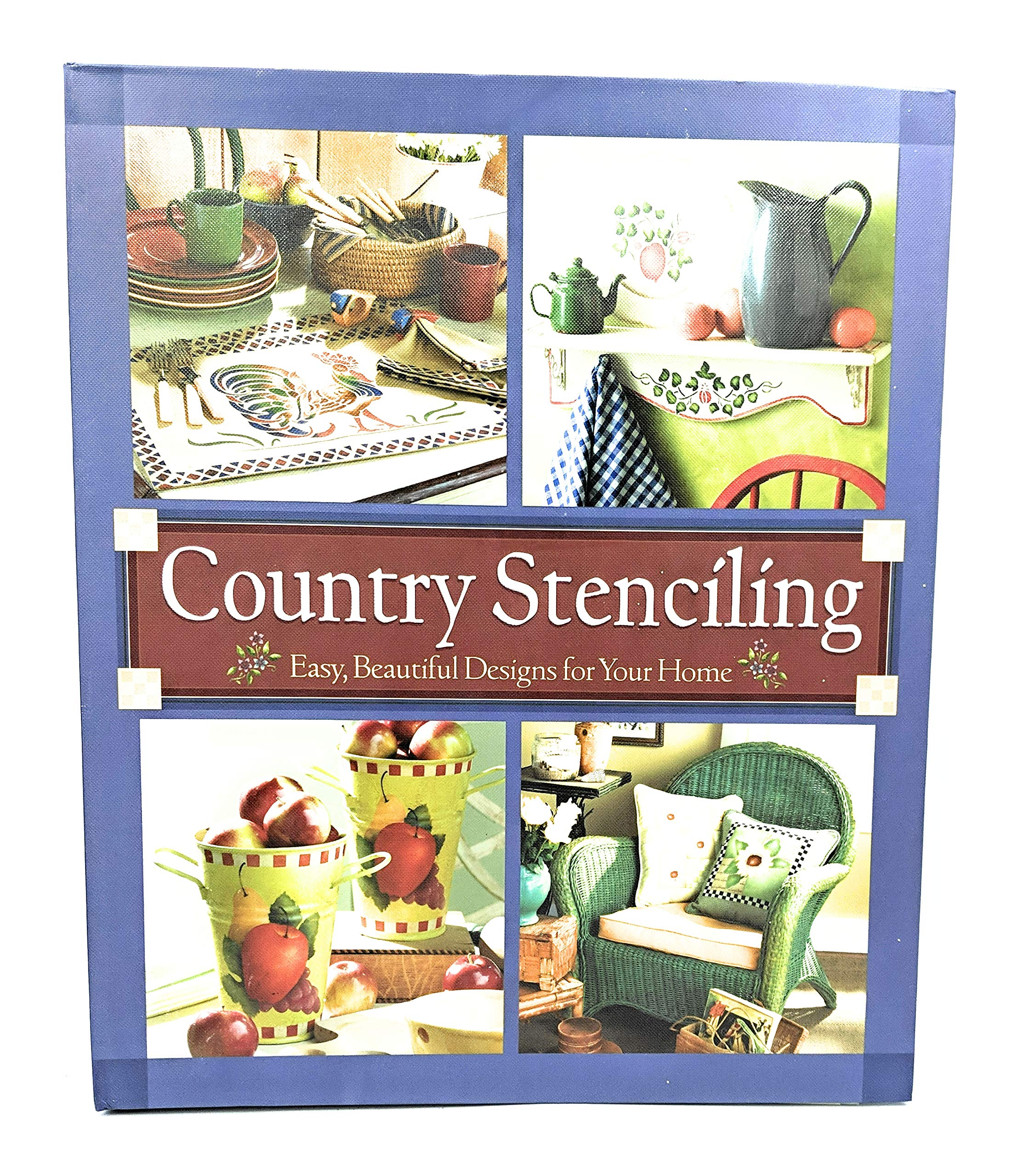 Country Stenciling, Easy Beautiful Designs for Your Home,Used