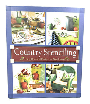 Country Stenciling, Easy Beautiful Designs for Your Home,Used