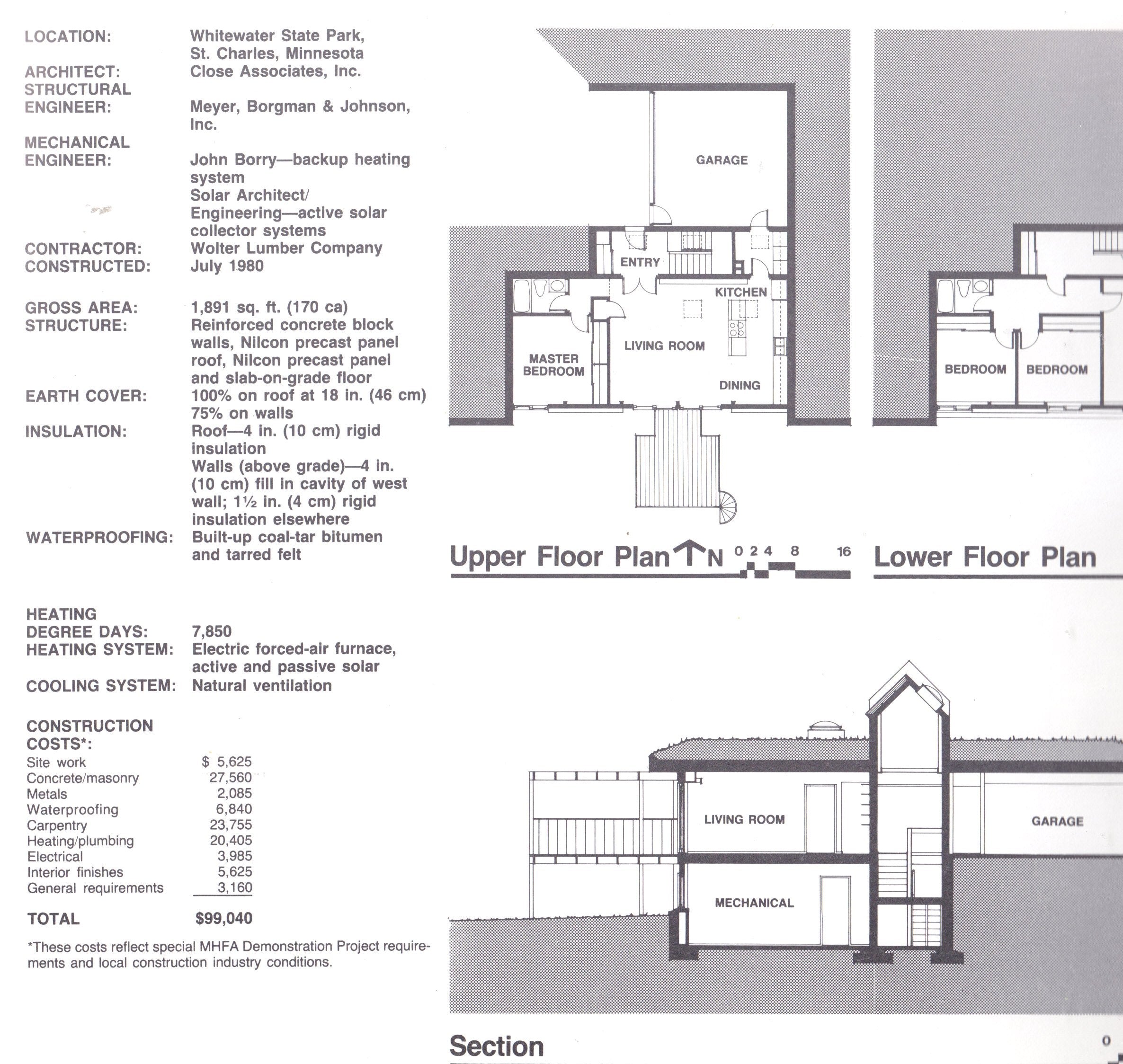 Earth Sheltered Homes: Plans and Designs,Used