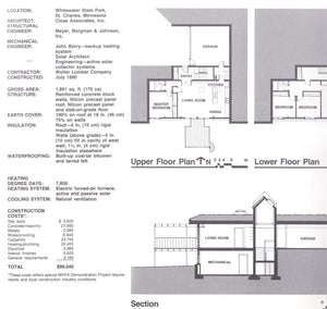 Earth Sheltered Homes: Plans and Designs,Used