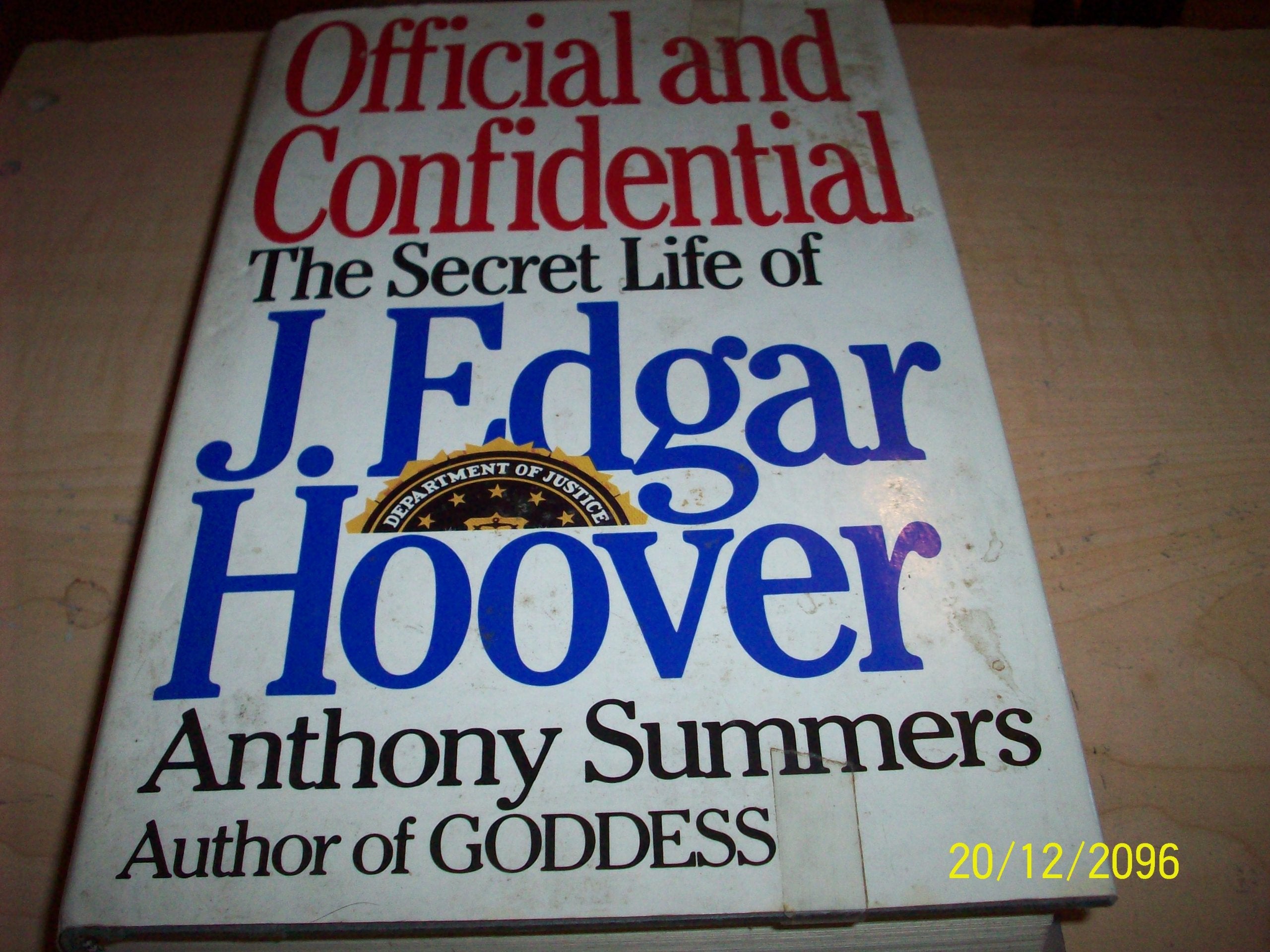 Official And Confidential: The Secret Life Of J. Edgar Hoover-new,New