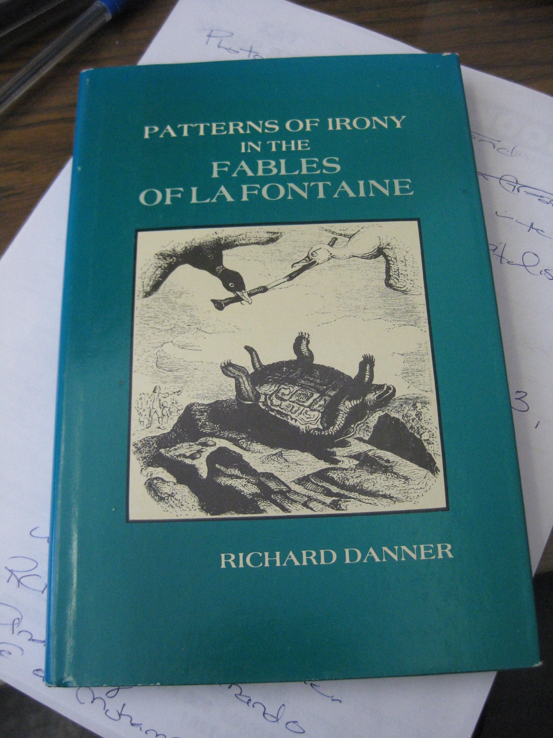 Patterns of Irony in the Fables of LA Fontaine,Used