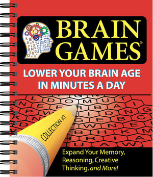 Brain Games #3: Lower Your Brain Age in Minutes a Day (Volume 3),Used